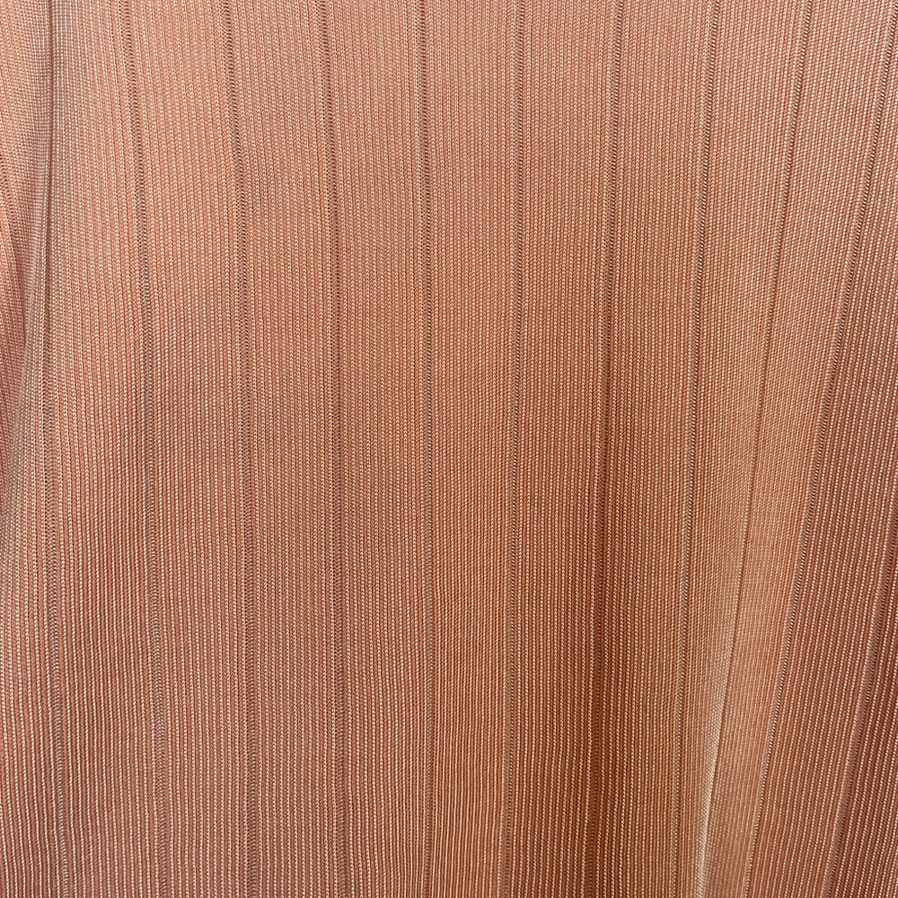 Orange Ribbed T-Shirt - Picture 5 of 5